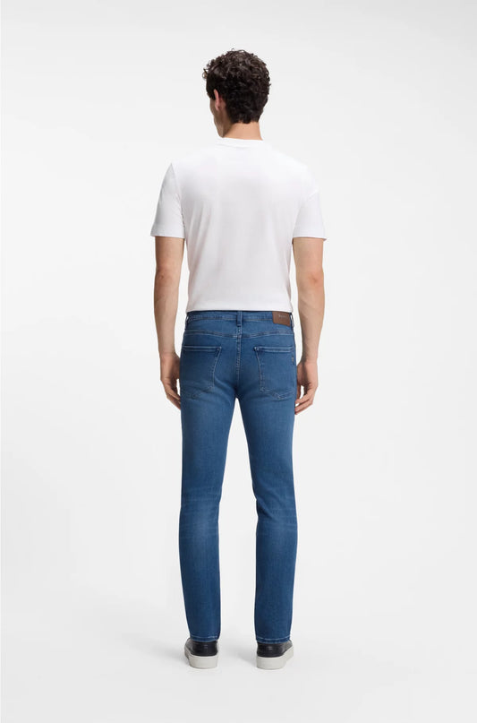 DELAWARE SLIM-FIT JEANS IN SUPER-SOFT BLUE DENIM