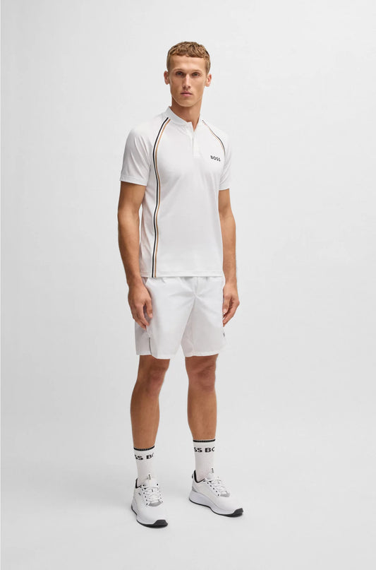 ACTIVE SLIM-FIT POLO SHIRT IN SUPER-STRETCH MESH