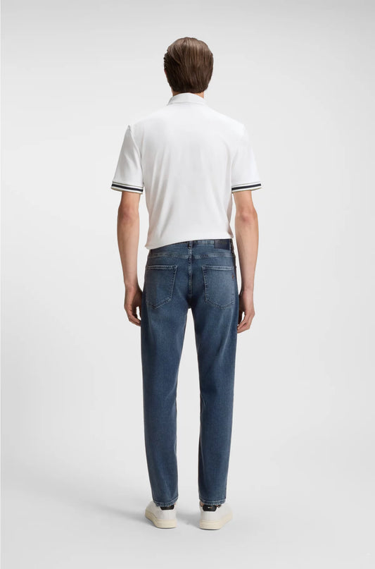 MAINE REGULAR-FIT JEANS IN BLUE ITALIAN DENIM