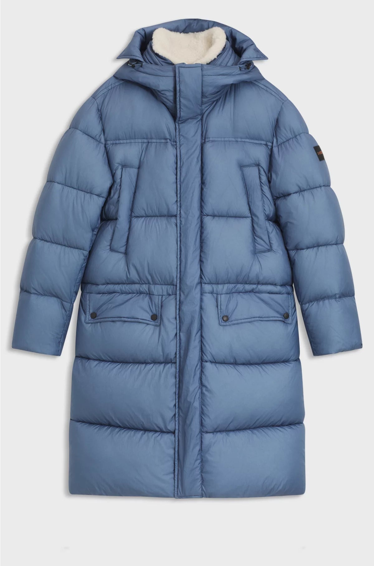 WATER-REPELLENT LONG PARKA JACKET