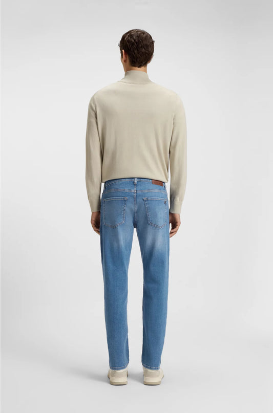 MAINE REGULAR-FIT JEANS IN INDIGO STRETCH DENIM