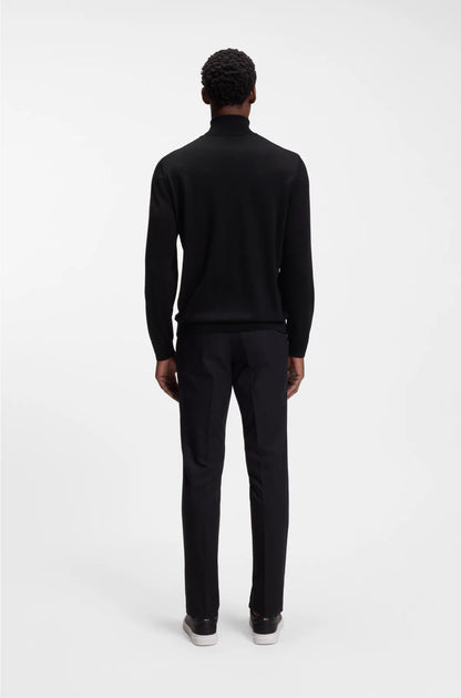 REGULAR-FIT ROLLNECK SWEATER IN MERINO WOOL