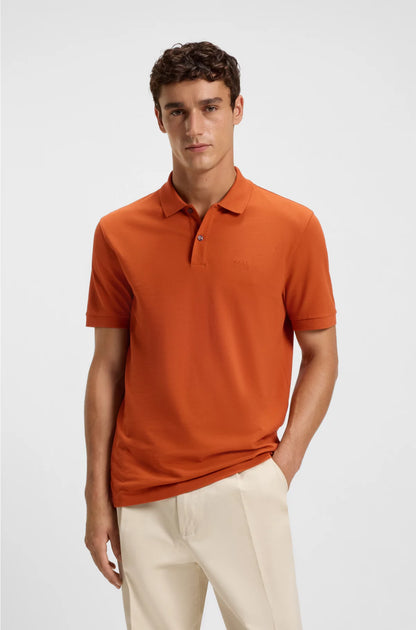 PALLAS POLO SHIRT IN COTTON PIQUE WITH LOGO DETAILS