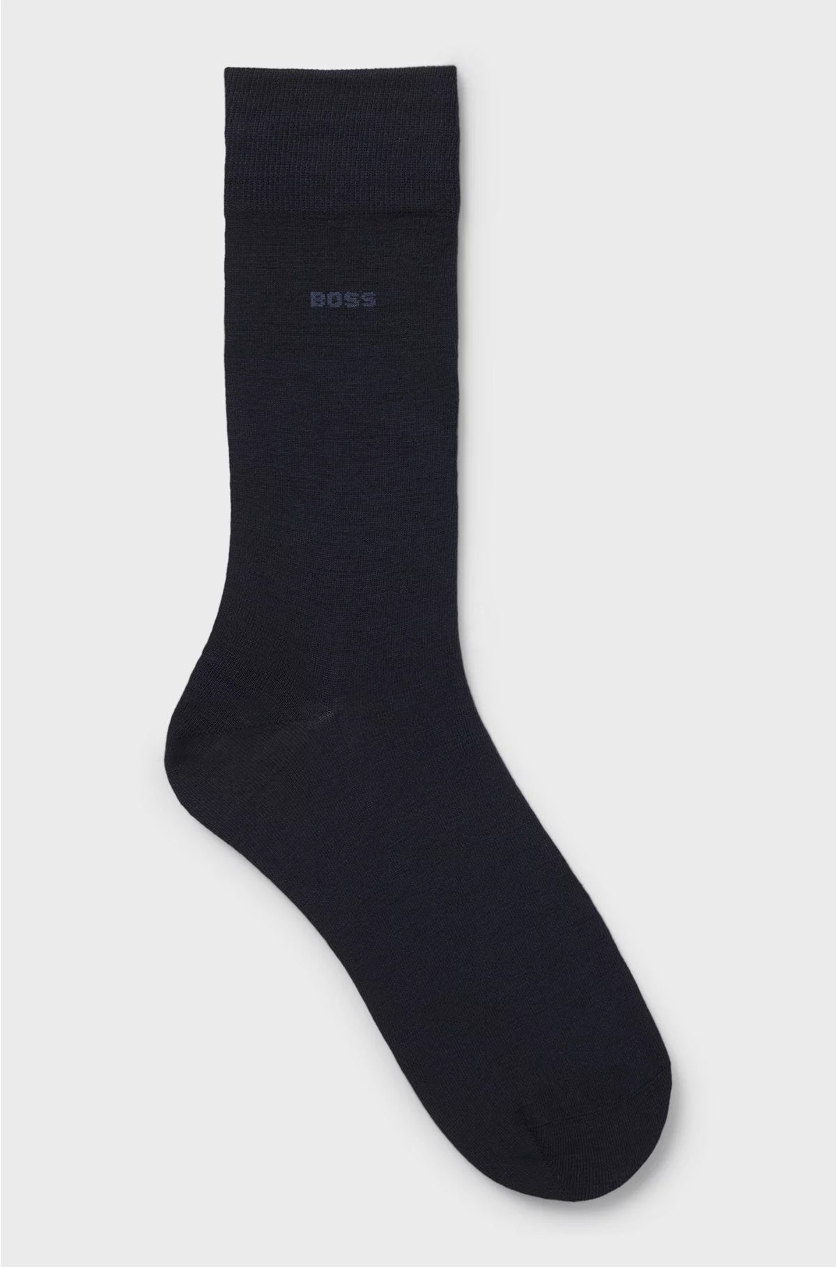 REGULAR-LENGTH LOGO SOCKS IN A WOOL BLEND