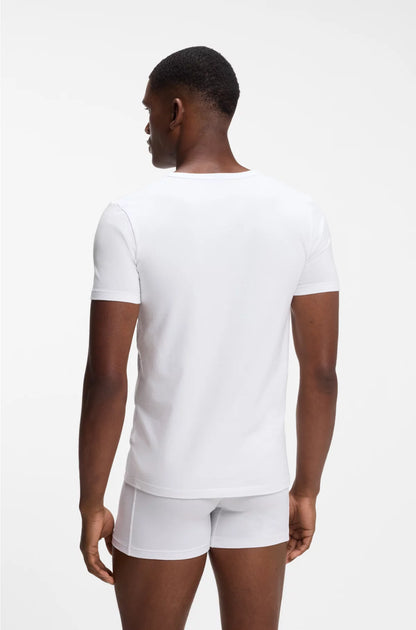 TWO-PACK OF SLIM-FIT T-SHIRTS IN STRETCH COTTON