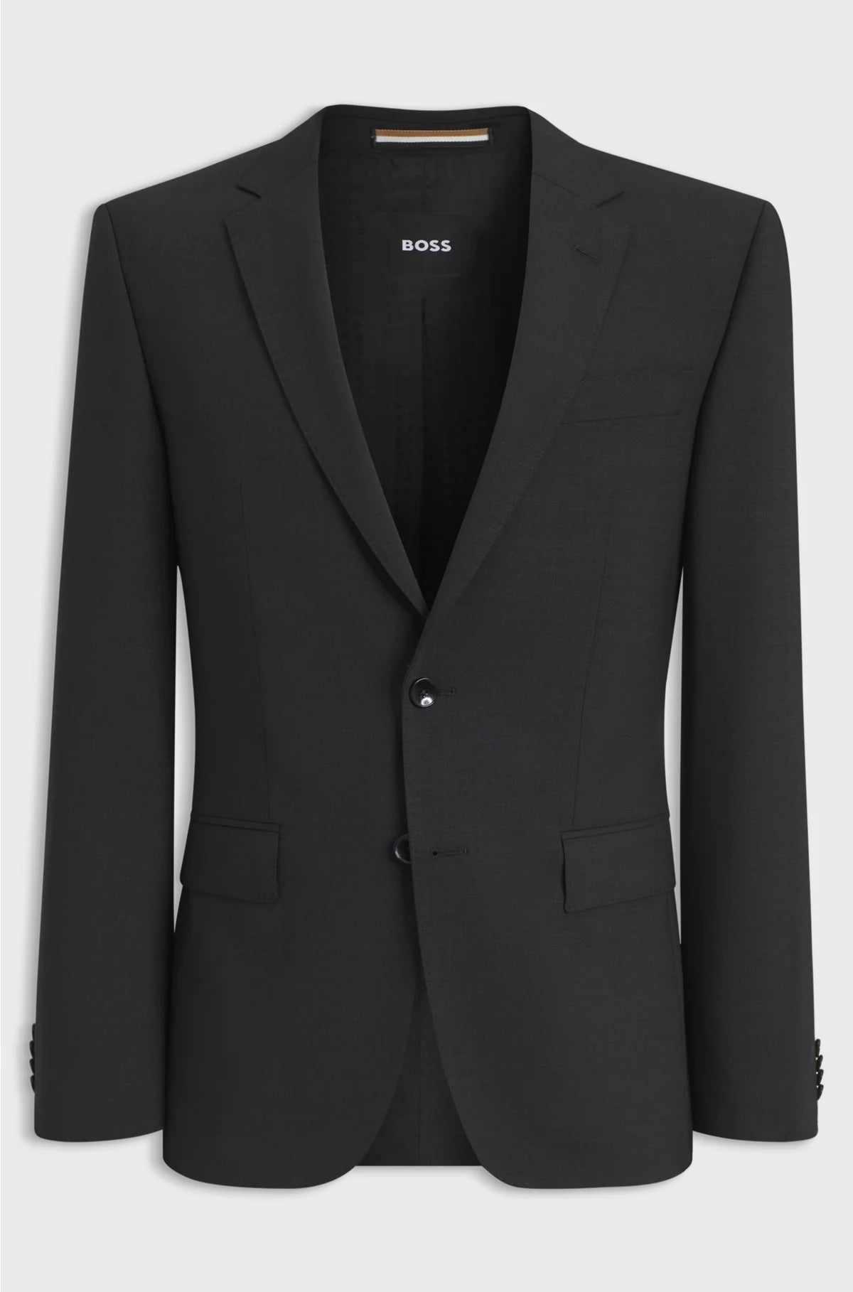 SLIM-FIT JACKET IN STRETCH VIRGIN WOOL