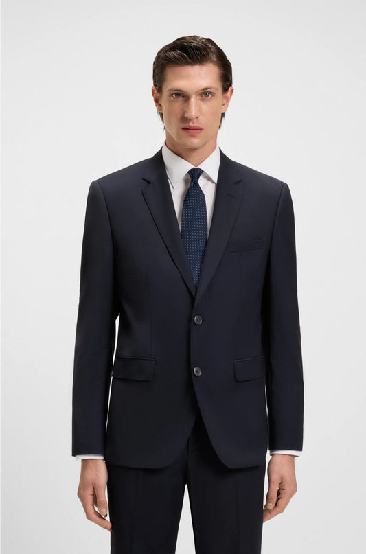 SINGLE-BREASTED JACKET IN A WOOL BLEND