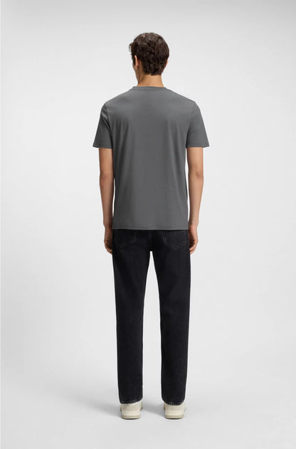 COTTON-JERSEY T-SHIRT WITH LARGE LOGO PRINT