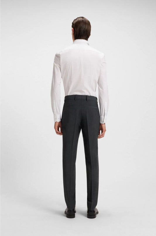 SLIM-FIT TROUSERS IN A VIRGIN-WOOL BLEND
