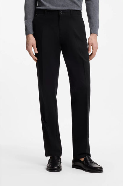 REGULAR-FIT CHINOS IN STRETCH-COTTON GABARDINE
