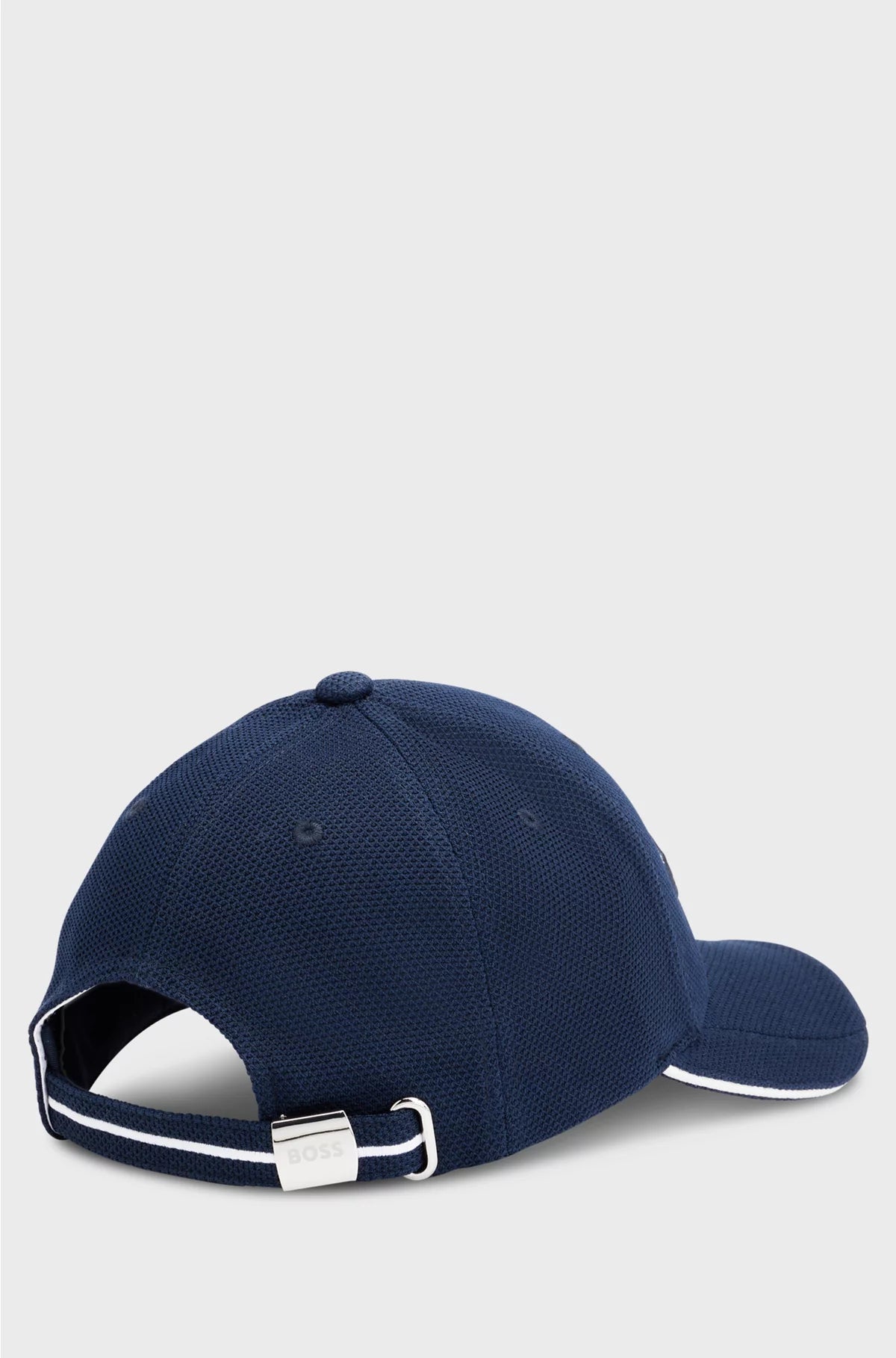 LOGO-EMBROIDERED CAP IN WOVEN PIQUE