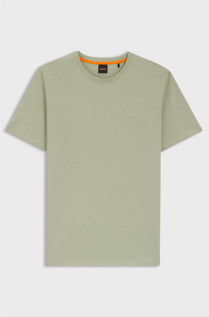 COTTON-JERSEY T-SHIRT WITH LOGO PATCH