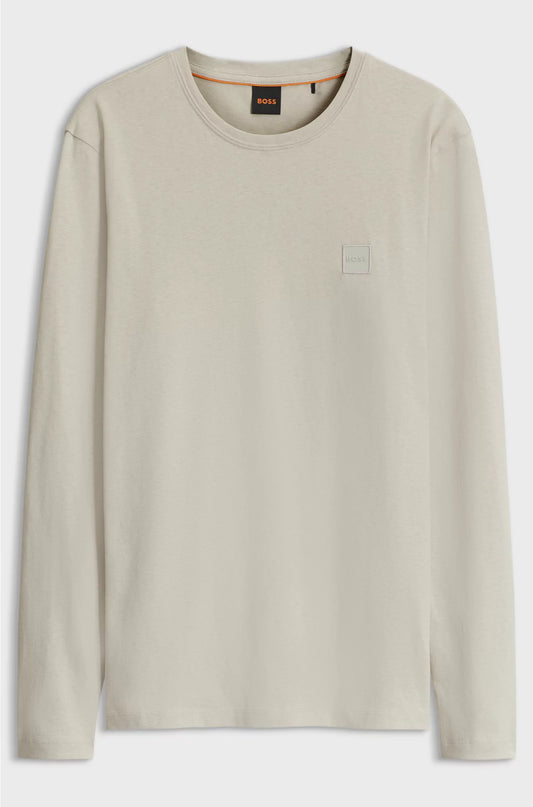 COTTON-JERSEY T-SHIRT WITH LOGO PATCH