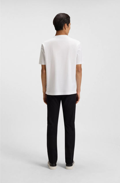 REGULAR-FIT T-SHIRT IN COTTON WITH DOUBLE B MONOGRAM