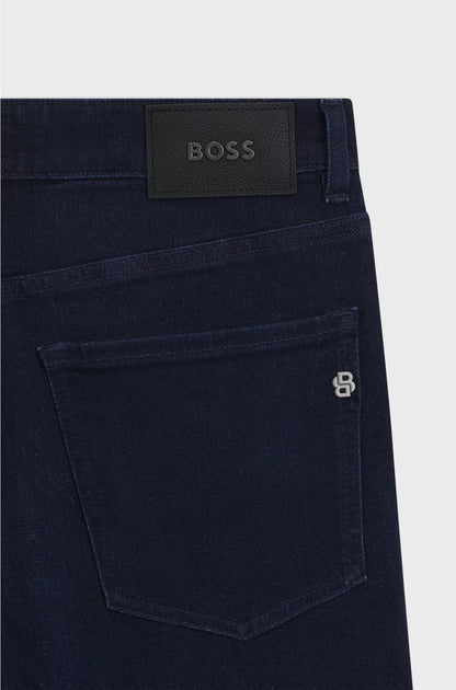 MAINE REGULAR-FIT JEANS IN DARK-BLUE DENIM
