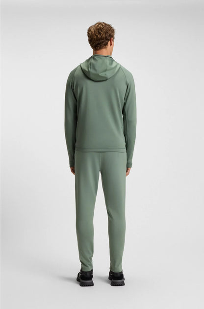ZIP-UP HOODIE WITH REFLECTIVE BRANDING