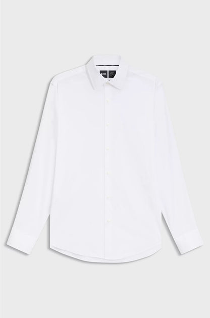 REGULAR-FIT SHIRT IN PERFORMANCE-STRETCH TWILL