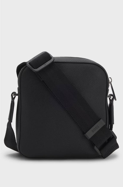 REPORTER BAG WITH EMBOSSED LOGO