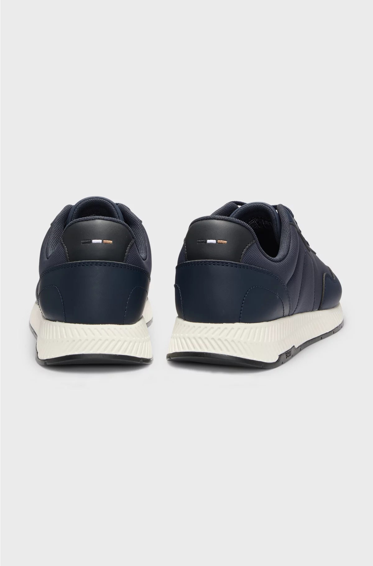 LOW-TOP TRAINERS WITH TEXTURED UPPERS