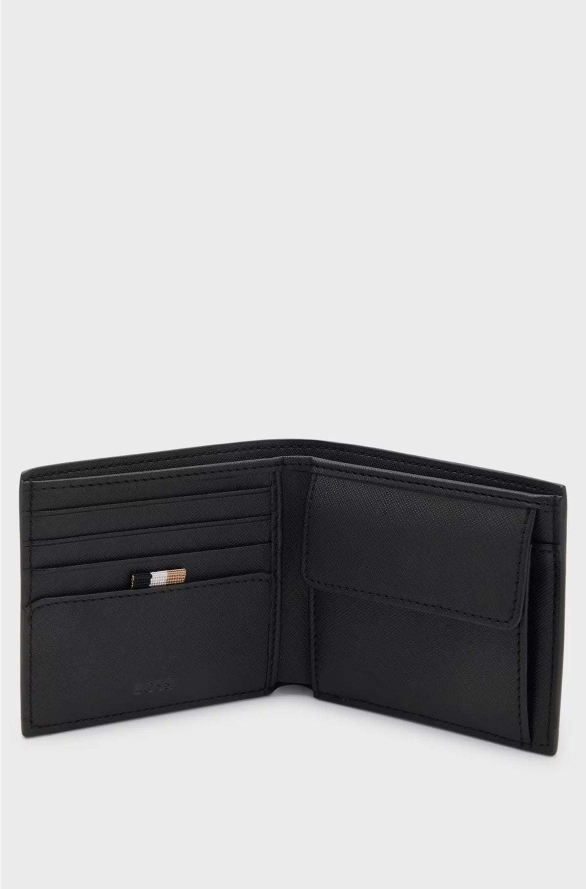 WALLET WITH SILVER-FOIL LOGO