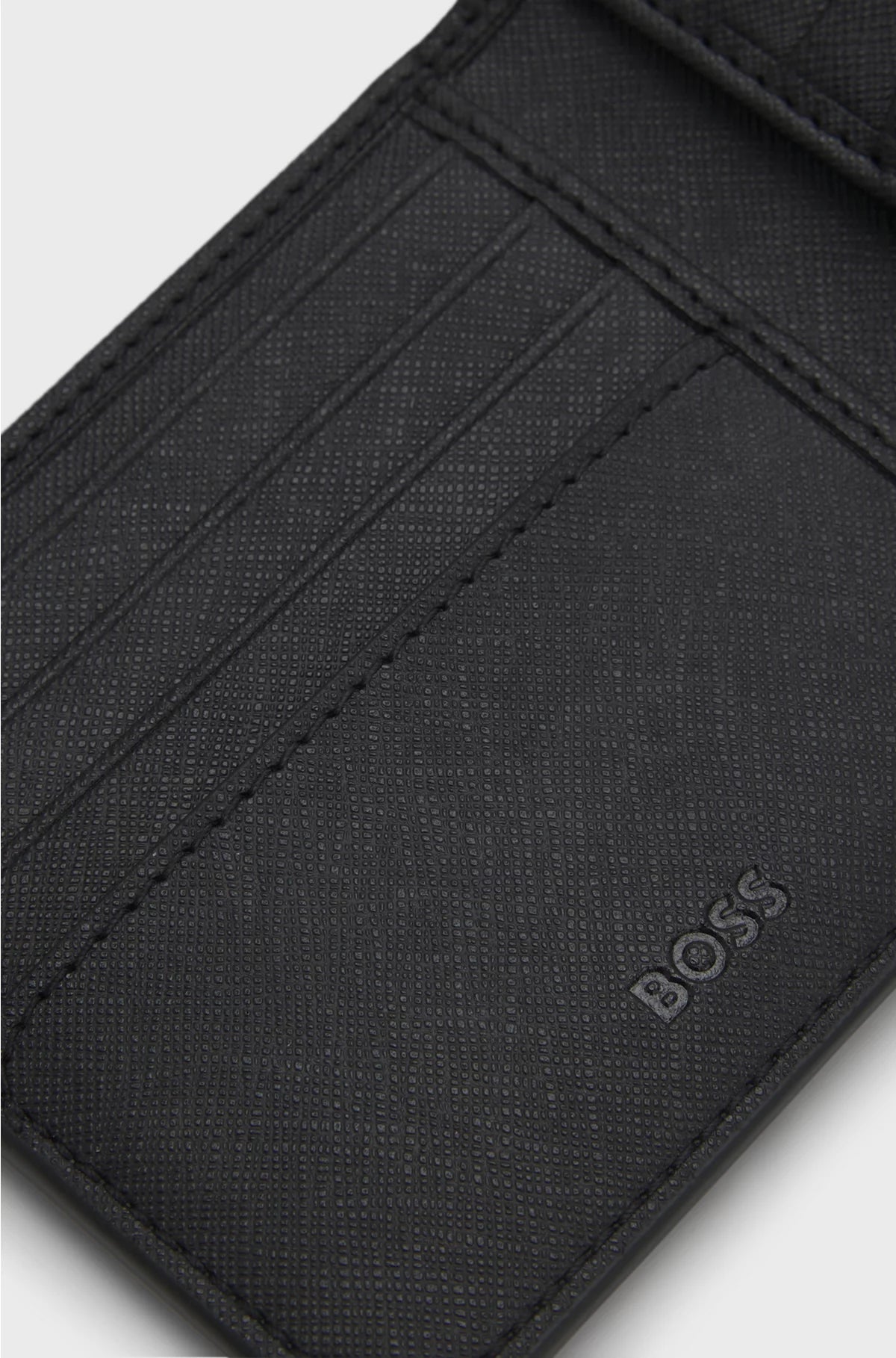 BILLFOLD WALLET WITH FOIL-EMBOSSED LOGO
