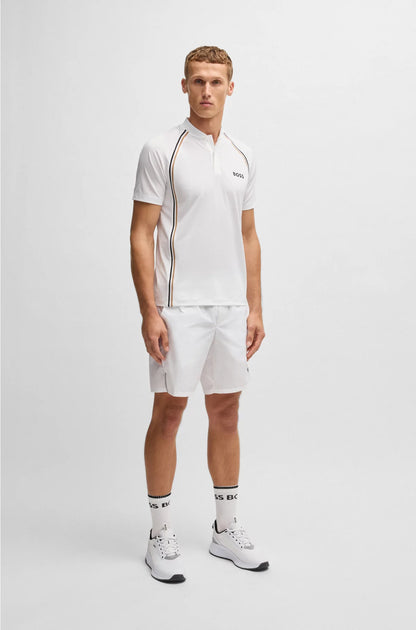 ACTIVE SLIM-FIT POLO SHIRT IN SUPER-STRETCH MESH