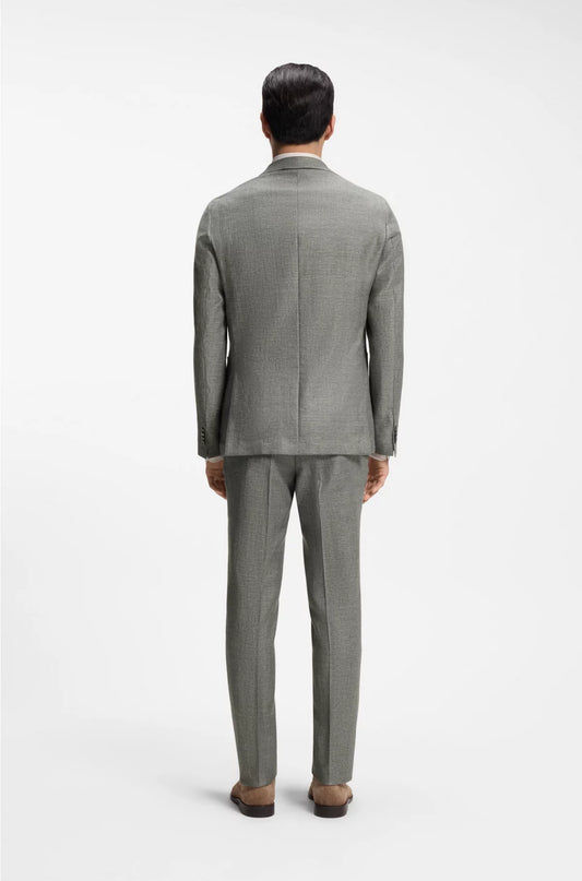 SLIM-FIT BLAZER INMICRO-PATTERNED FABRIC