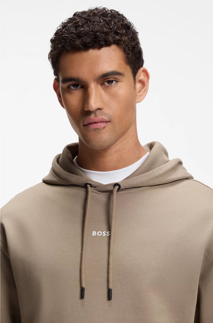 COTTON-TERRY TRACKSUIT SET WITH CONTRAST LOGOS