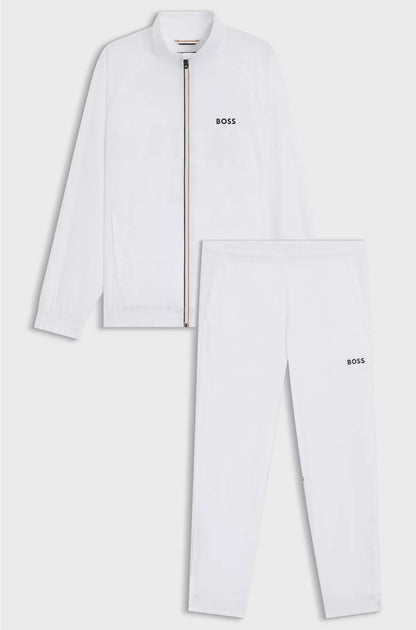 WATER-REPELLENT TRACKSUIT SET WITH LOGO DETAILS