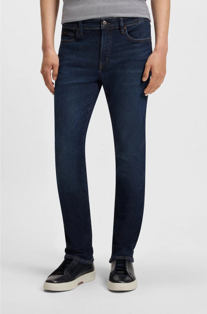 SLIM-FIT JEANS IN BLUE PERFORMANCE DENIM