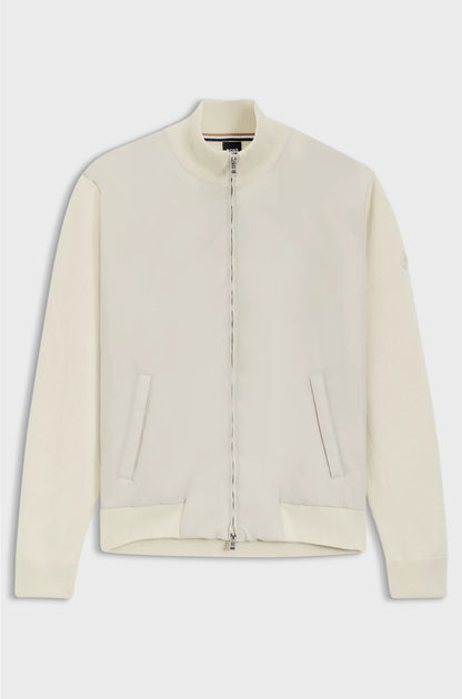 REGULAR-FIT HYBRID JACKET WITH DOUBLE B MONOGRAM