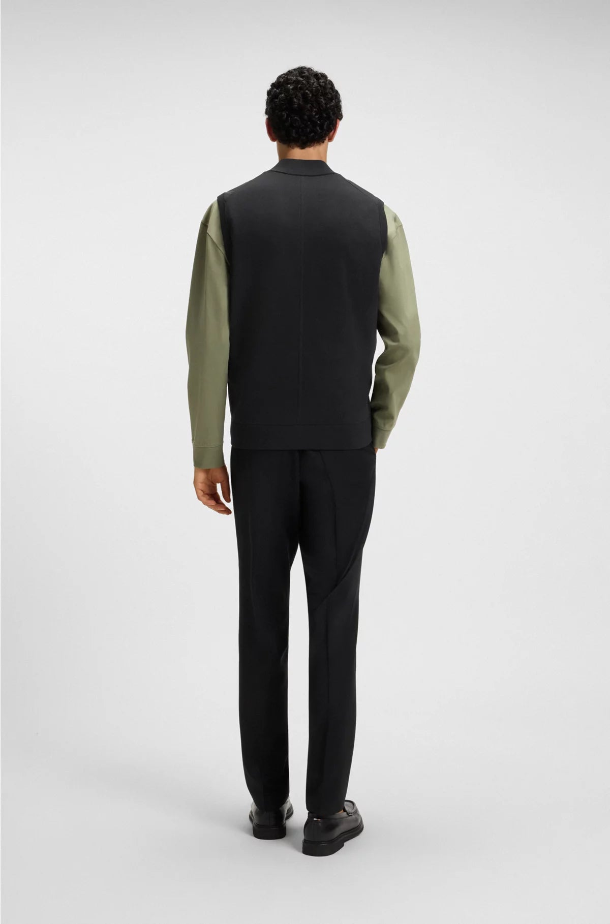 REGULAR-FIT GILET WITH WEATHER PROTECTION
