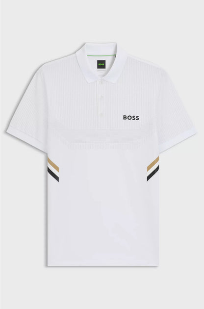 ACTIVE SLIM-FIT POLO SHIRT WITH MOISTURE MANAGEMENT