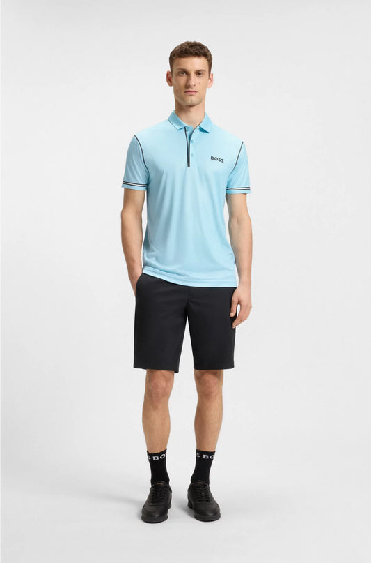 ACTIVE PADDY GOLF POLO SHIRT IN RIPSTOP FABRIC