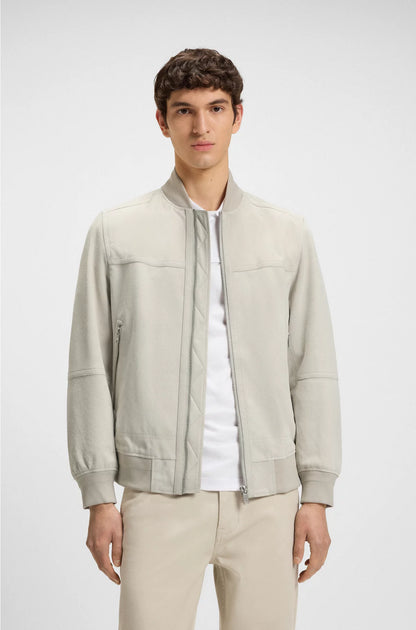 REGULAR-FIT JACKET IN SUEDE