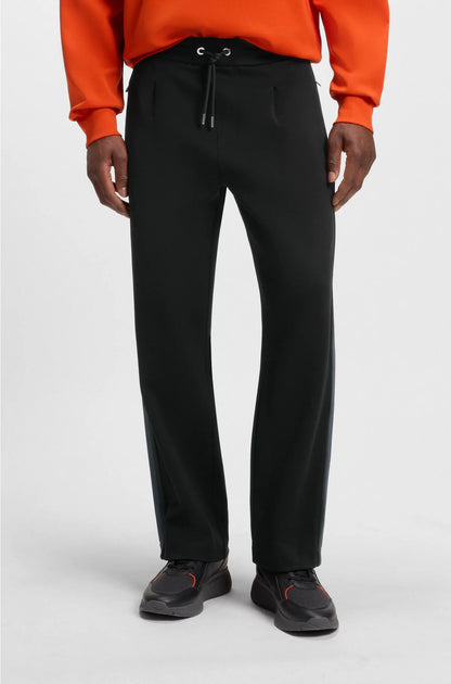 TRACKSUIT BOTTOMS WITH SIDE STRIPES
