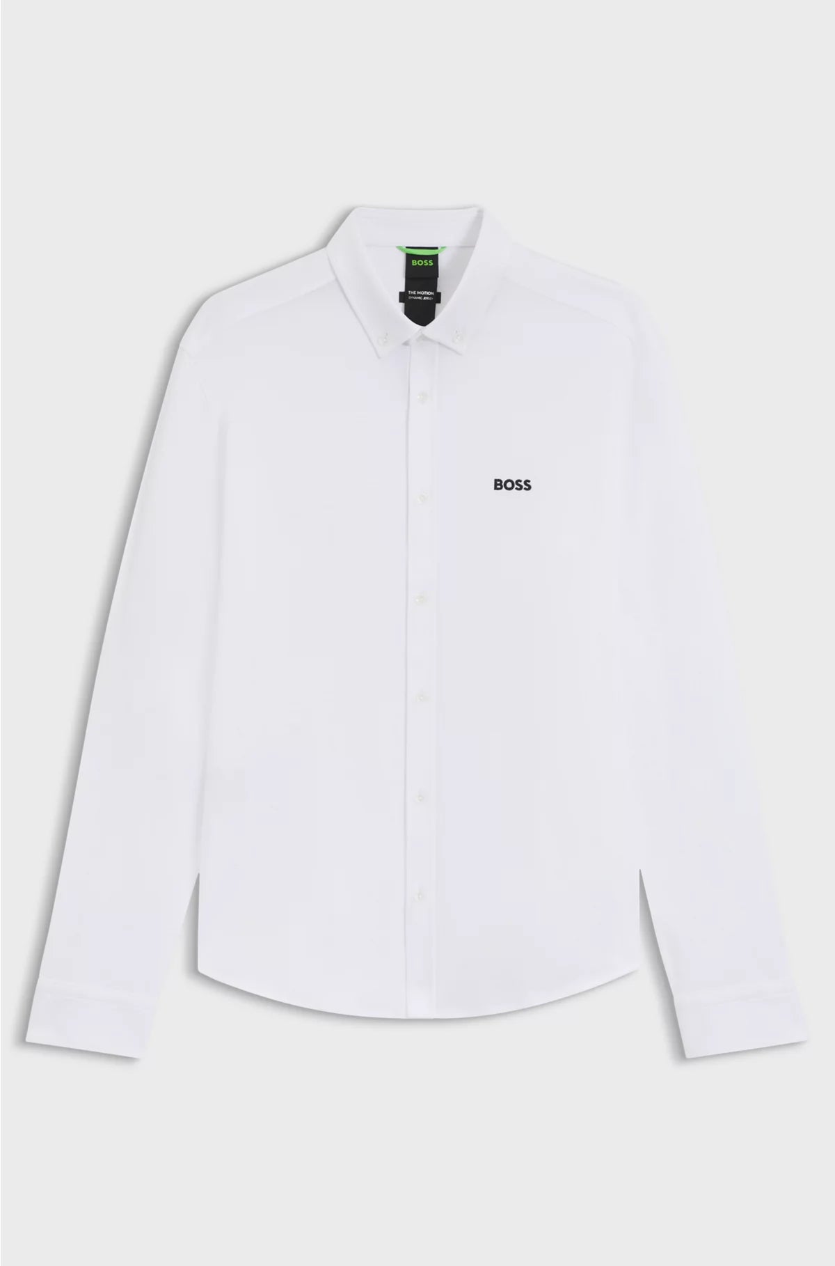 REGULAR-FIT SHIRT IN DYNAMIC COTTON JERSEY