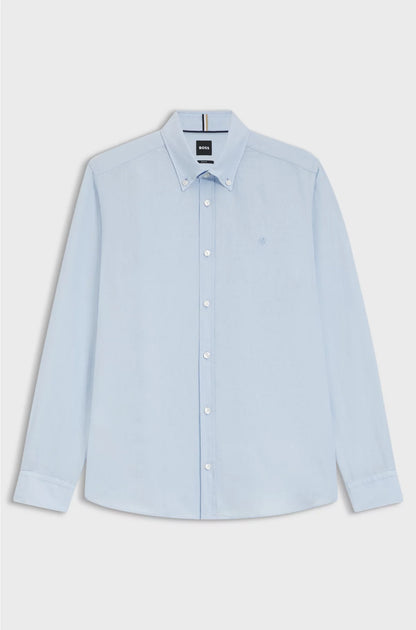 SLIM-FIT SHIRT IN LINEN