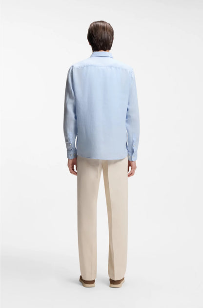 SLIM-FIT SHIRT IN LINEN