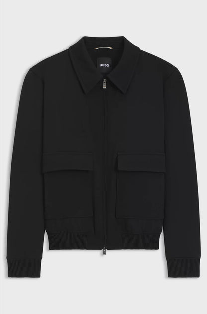 COAT WITH TWO-WAY ZIP