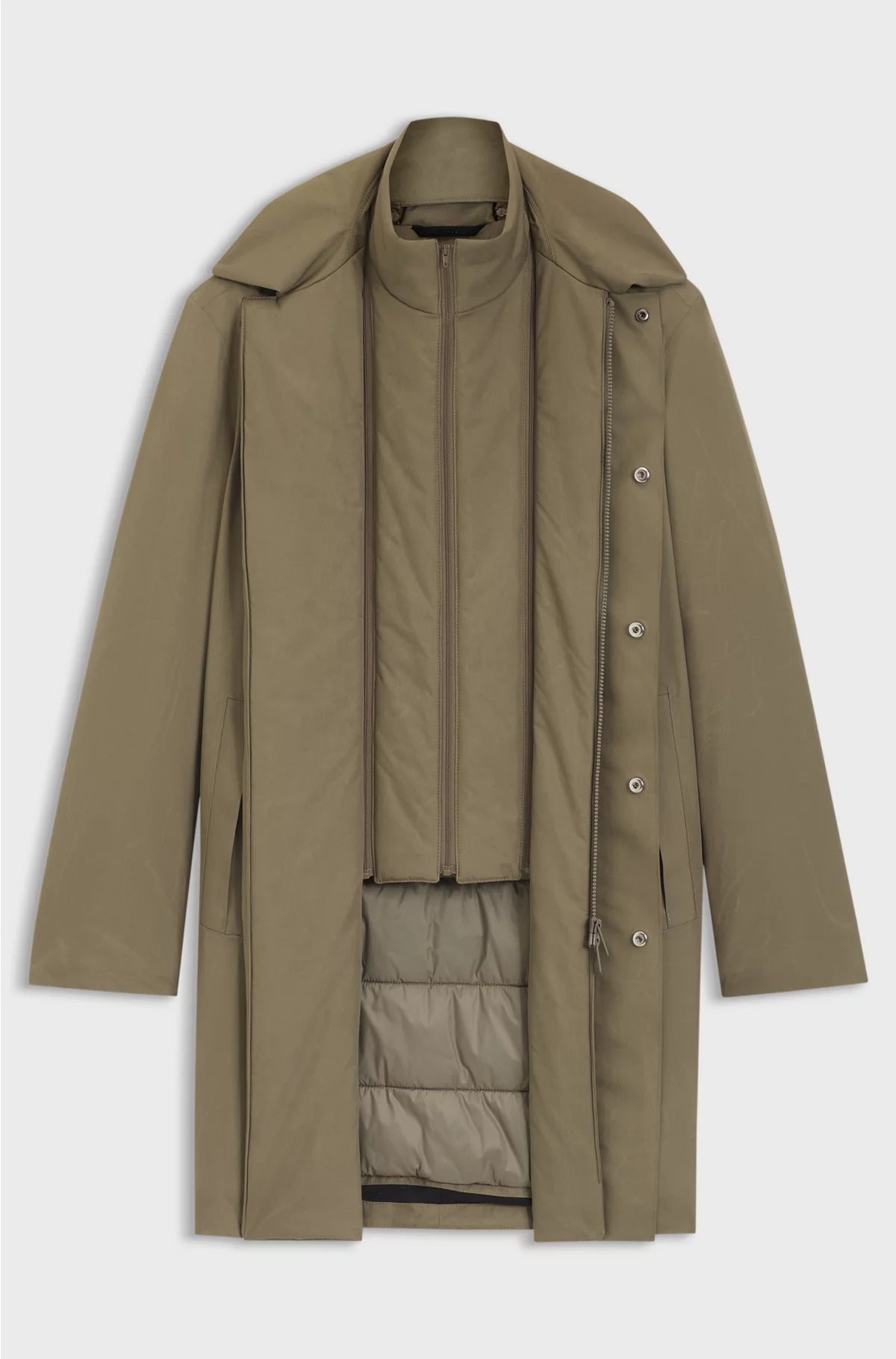 GORE-TEX? WATERPROOF COAT WITH DETACHABLE BIB