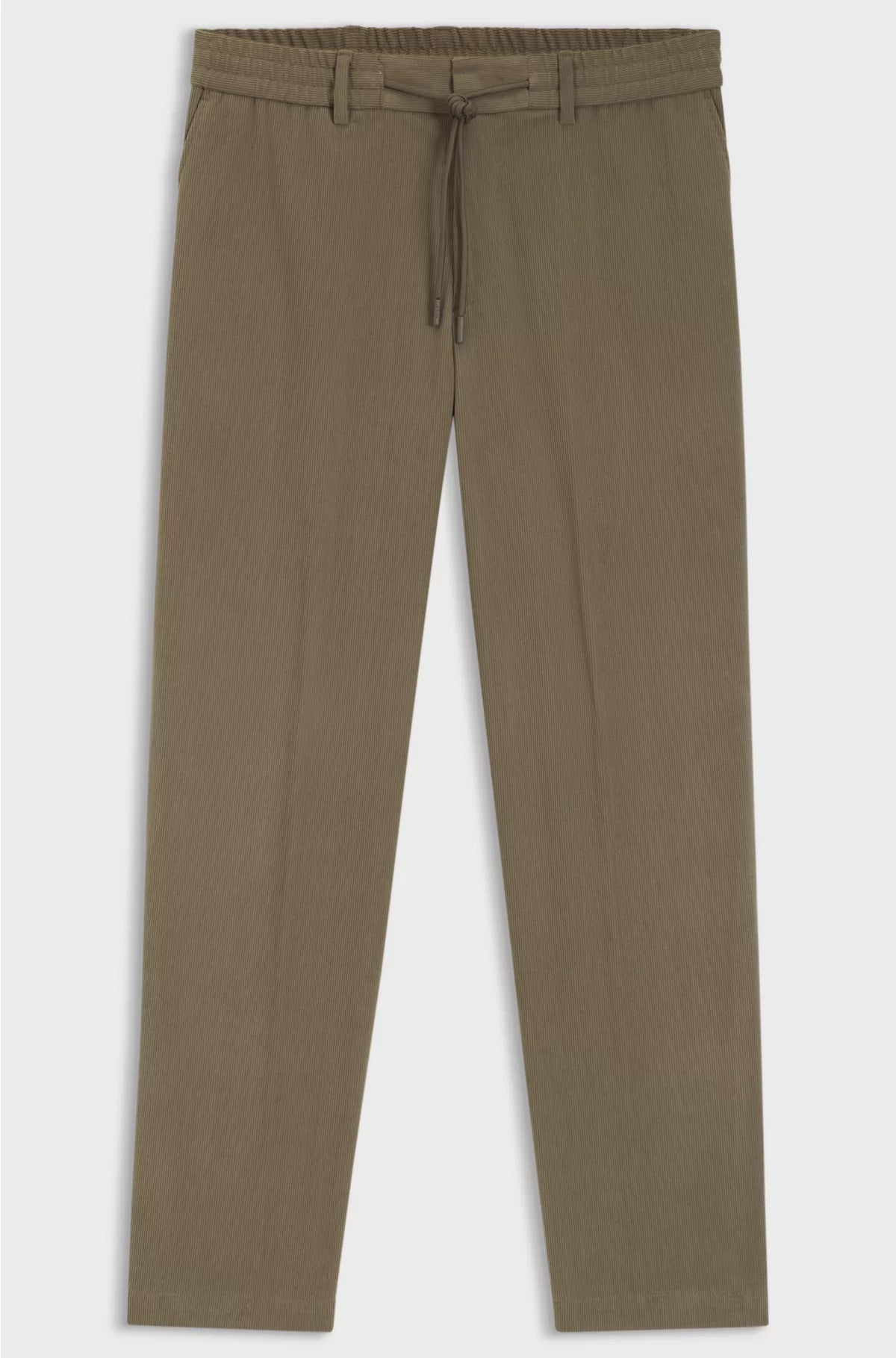 RELAXED-FIT STRETCH TROUSERS IN TECH CORDUROY