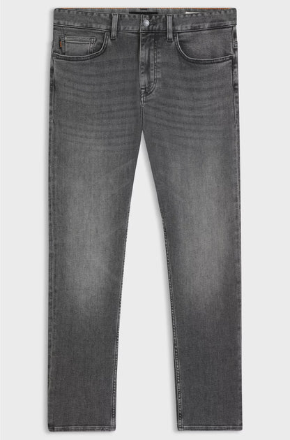 DELAWARE SLIM-FIT JEANS IN GREY SOFT-MOTION DENIM