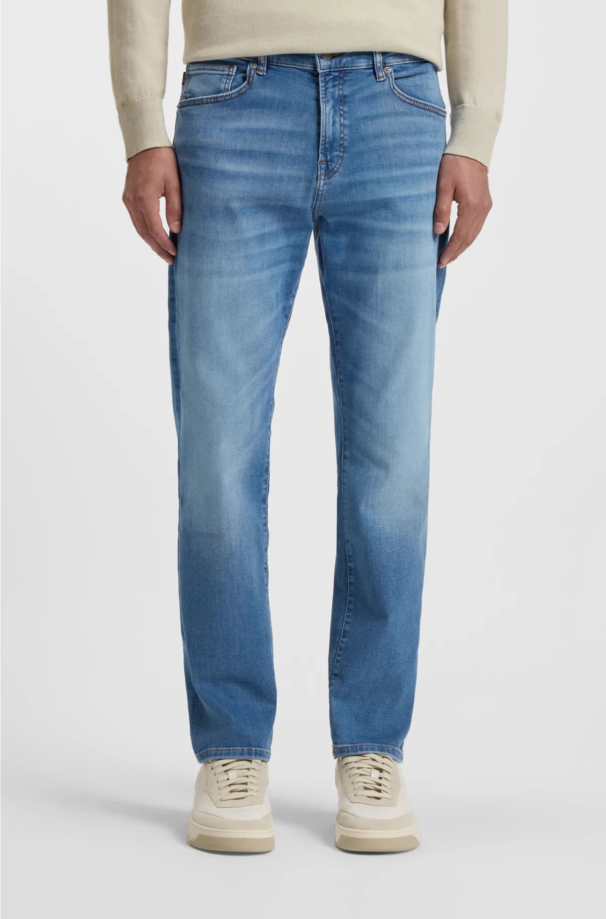 MAINE REGULAR-FIT JEANS IN INDIGO STRETCH DENIM