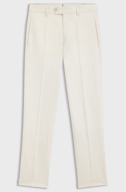 FORMAL TROUSERS INMICRO-PATTERNED VIRGIN WOOL