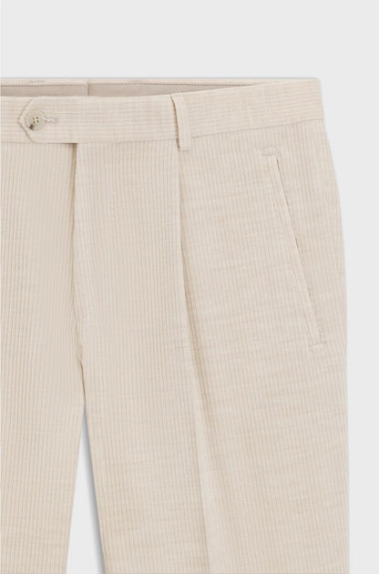RELAXED-FIT TROUSERS IN COTTON-ALPACA CORDUROY