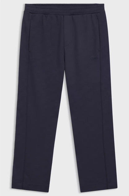 REGULAR-FIT TRACKSUIT BOTTOMS WITH QUILTED JACQUARD