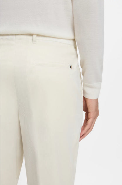 TAPERED-FIT TROUSERS IN STRETCH-COTTON CORDUROY