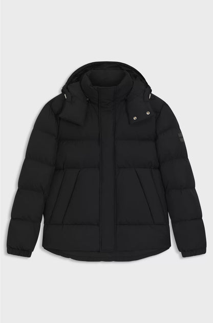 WATER-REPELLENT JACKET WITH LOGO BADGE