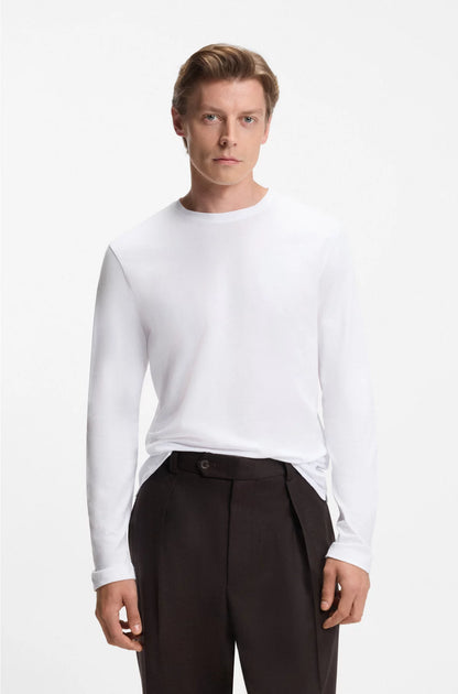T-SHIRT IN MERCERISED COTTON